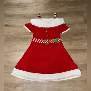 Christmas Off-Shoulder Dress